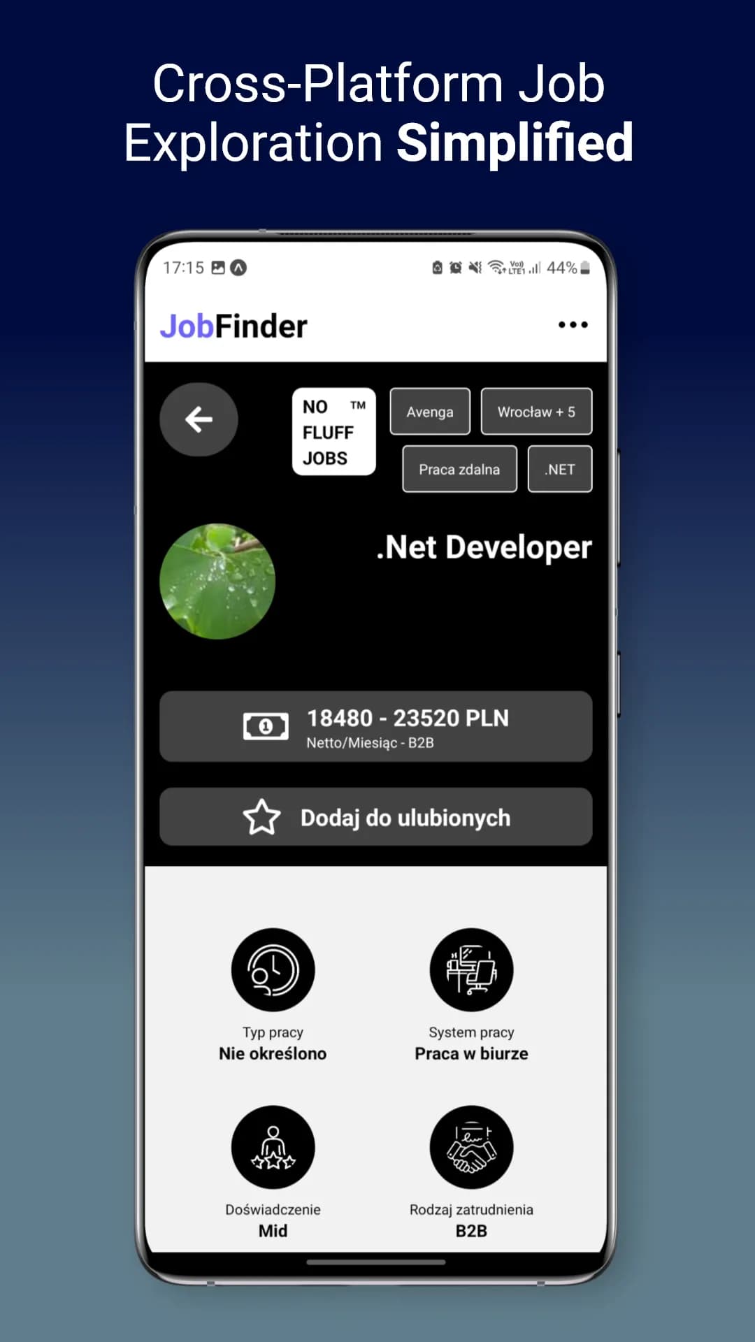 Job Finder External Offer