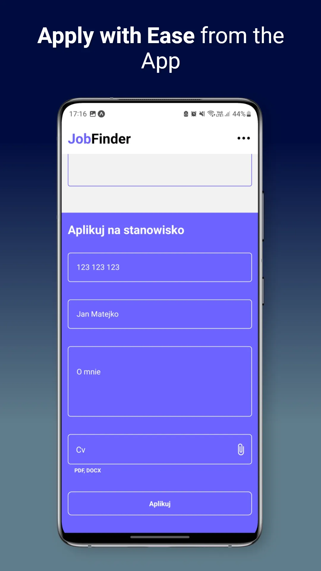 Job Finder Apply Internal Offer - Image